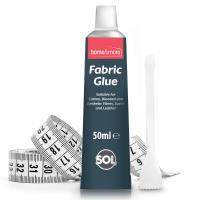 Extra Strong Fabric Glue 50ml | Washable Adhesive Repair Hemming Sewing Textile