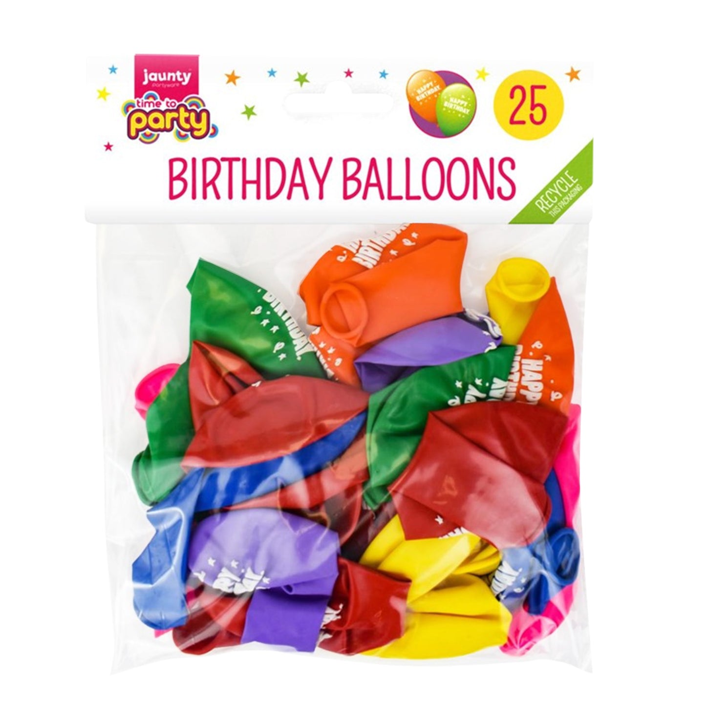 25-50 Happy Birthday Balloons 9 Inch Helium Quality Party Birthday Wedding Latex