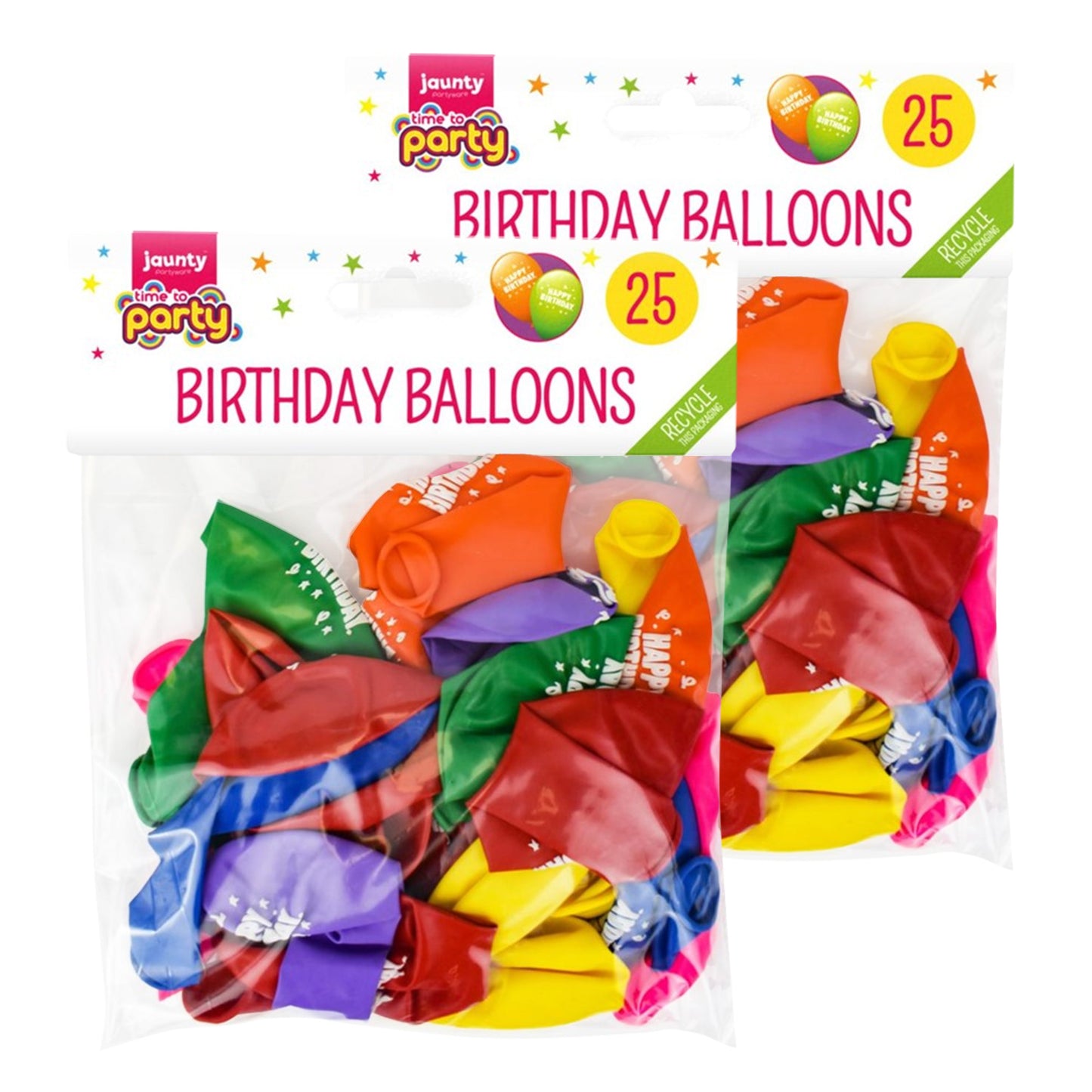 25-50 Happy Birthday Balloons 9 Inch Helium Quality Party Birthday Wedding Latex