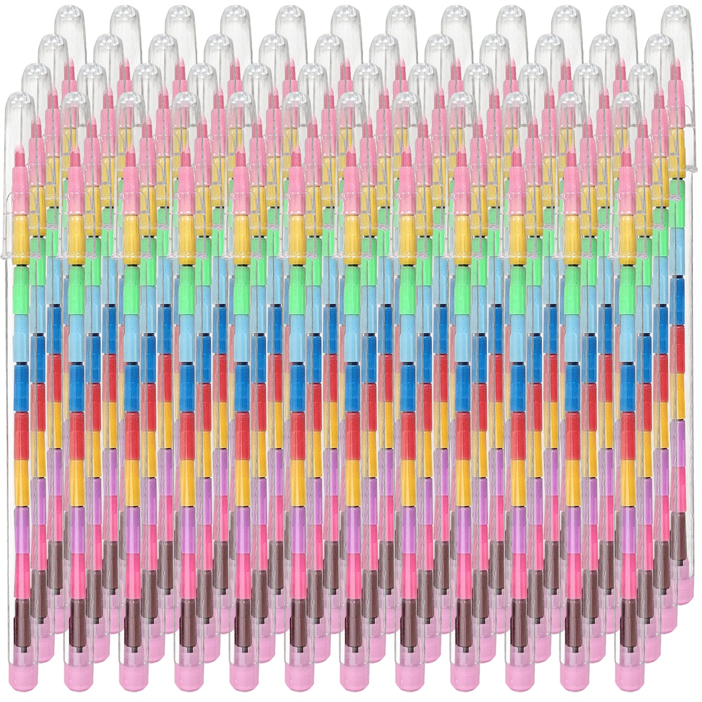 Rainbow Swap Point Crayons Twistable Mess-Free Colouring | 48 Pack