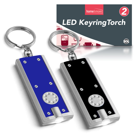 LED Keychain Mini Torch | Ultra Bright Pocket Camping Light | 2 Pack