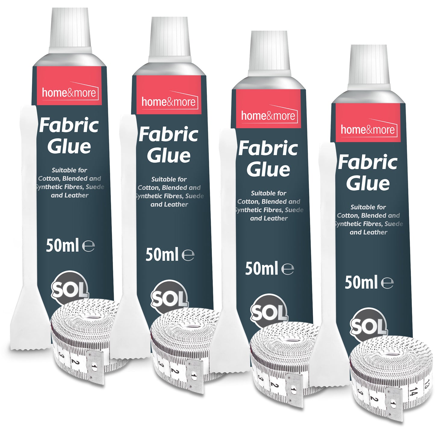 Extra Strong Fabric Glue 50ml | Washable Adhesive Repair Hemming Sewing Textile
