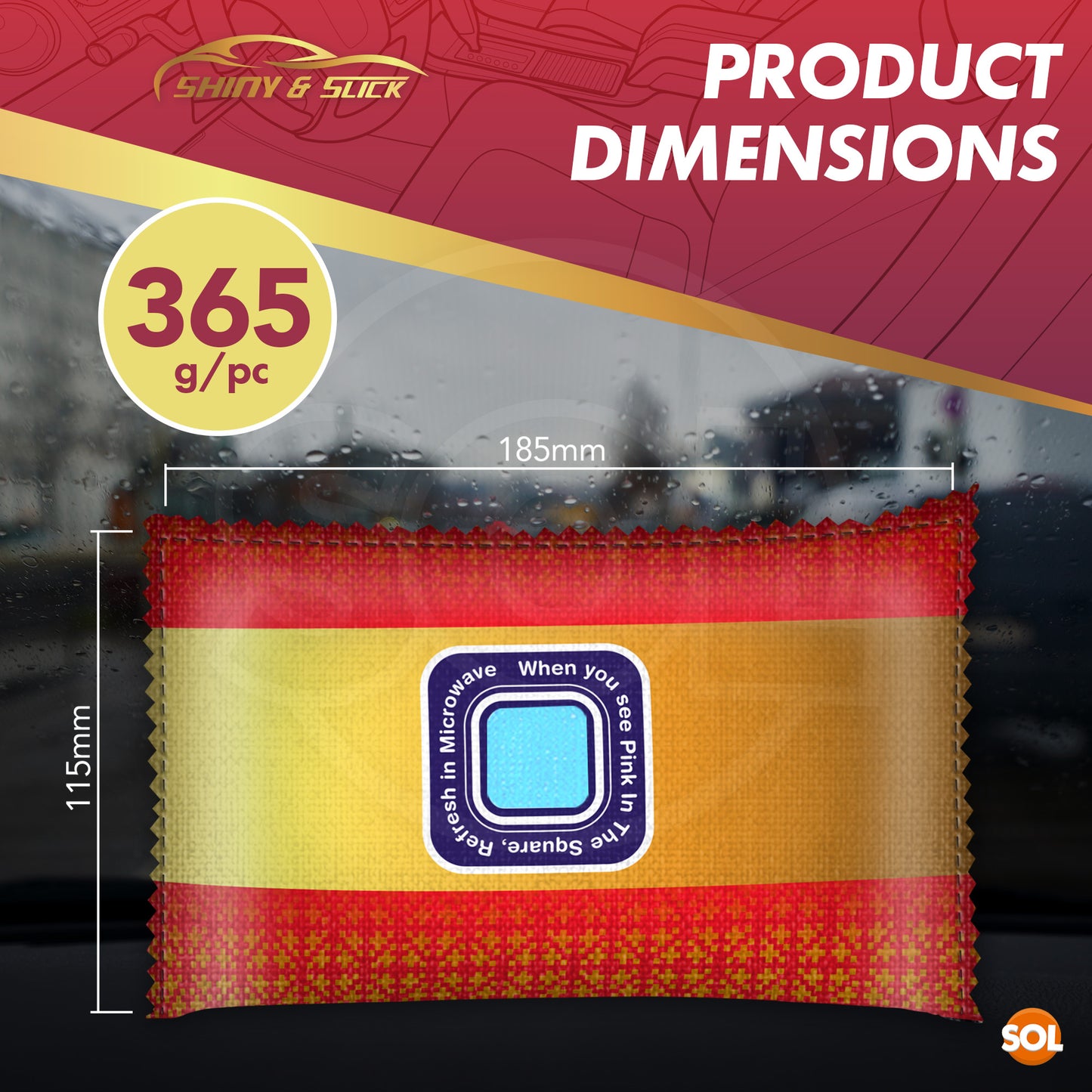 2-4pk Car Dehumidifier Reusable Bag For Home Dry Damp Moisture Absorber Killer
