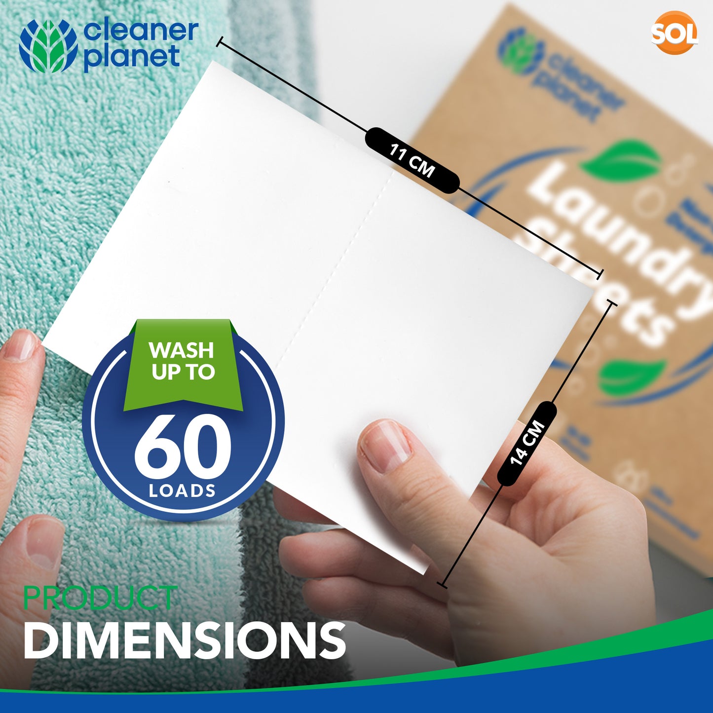 30-60 Laundry Sheets Eco Detergent Clothes Fabric Washing Machine Non Bio Travel