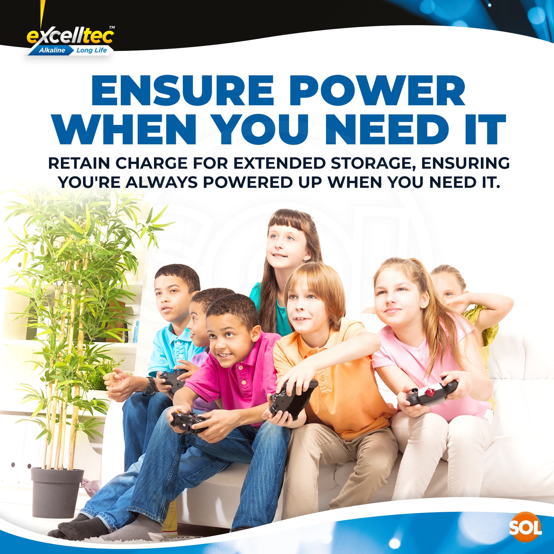 20pk Excelltec AA / AAA Batteries - Alkaline - Long Life Batteries for Everyday Devices