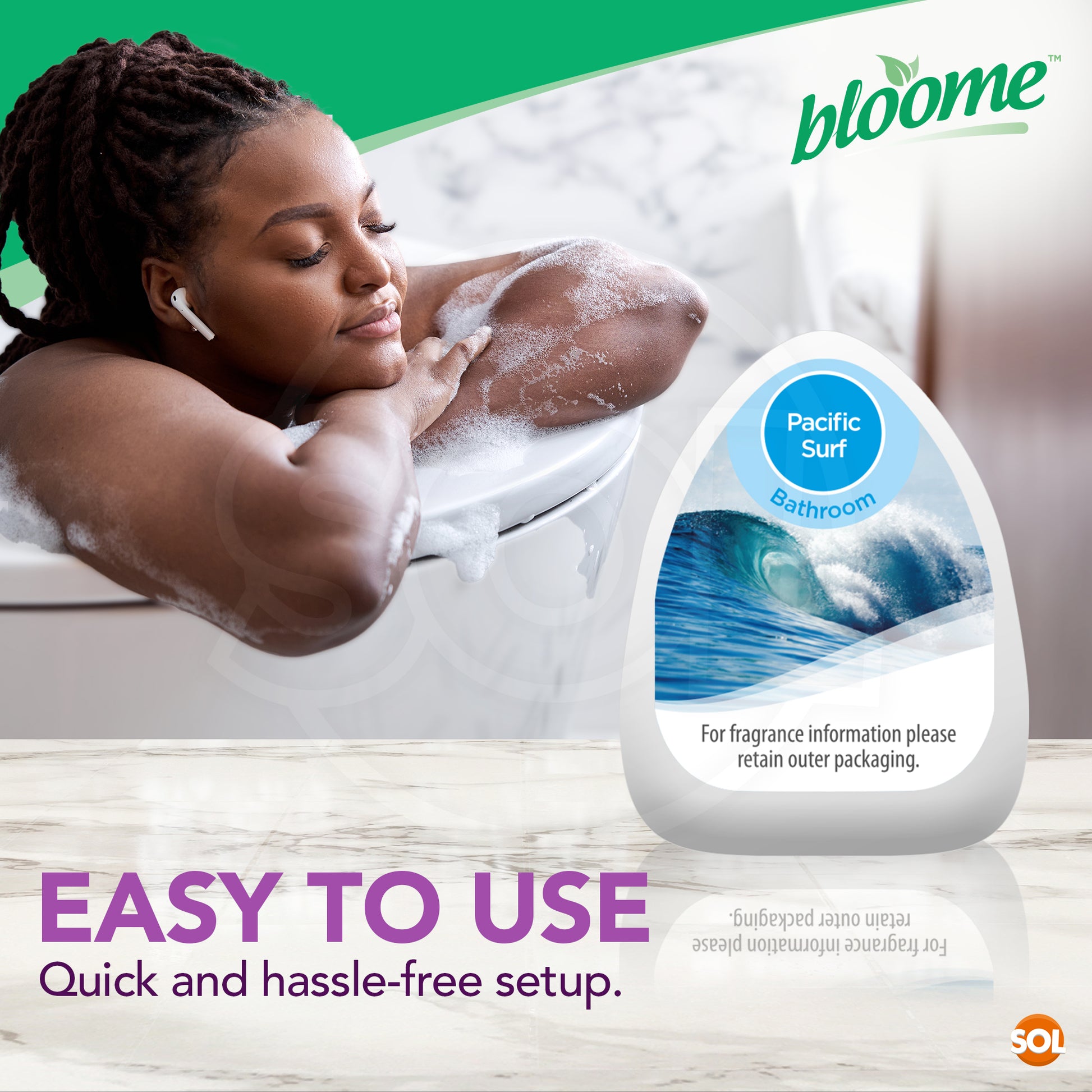 18pk Mini Gel Air Fresheners For Home | Multipack Bathroom Air Freshener