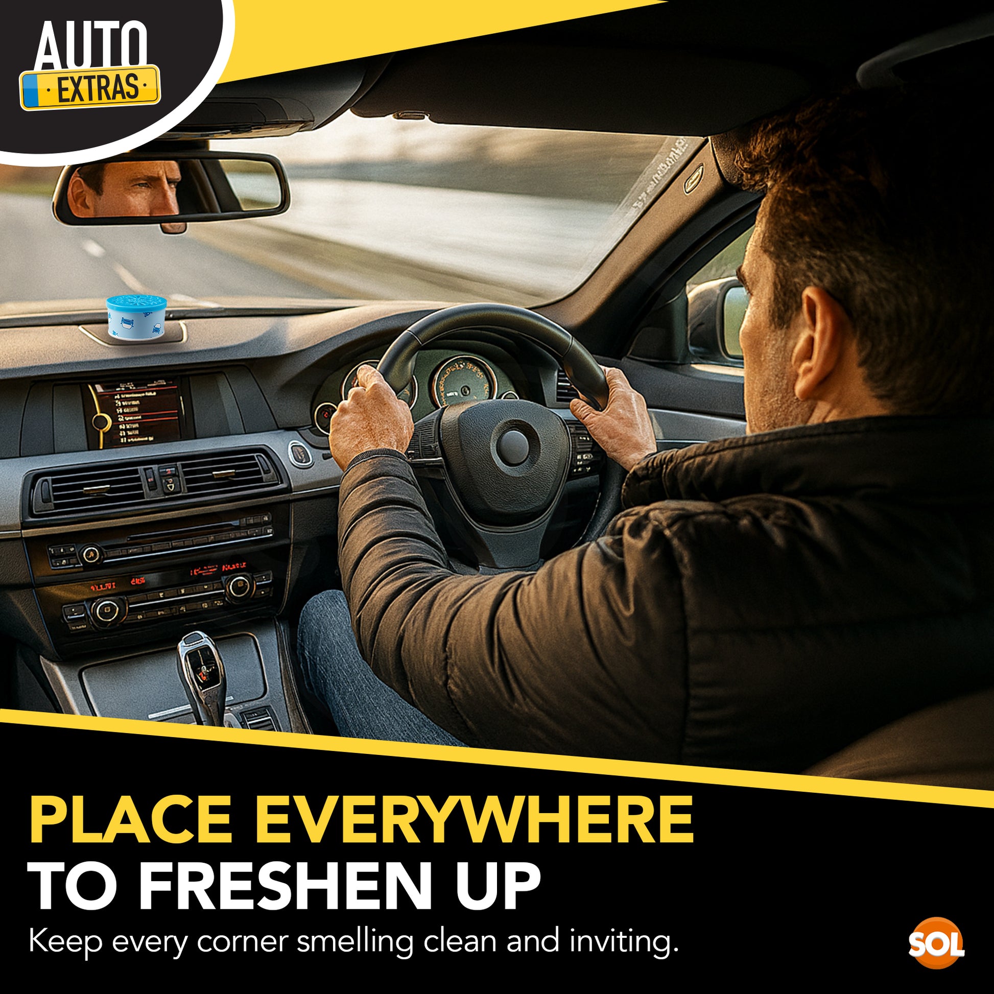 24pk Cup Holder Car Air Freshener in New Car Scent and Cherry Scent Assorted