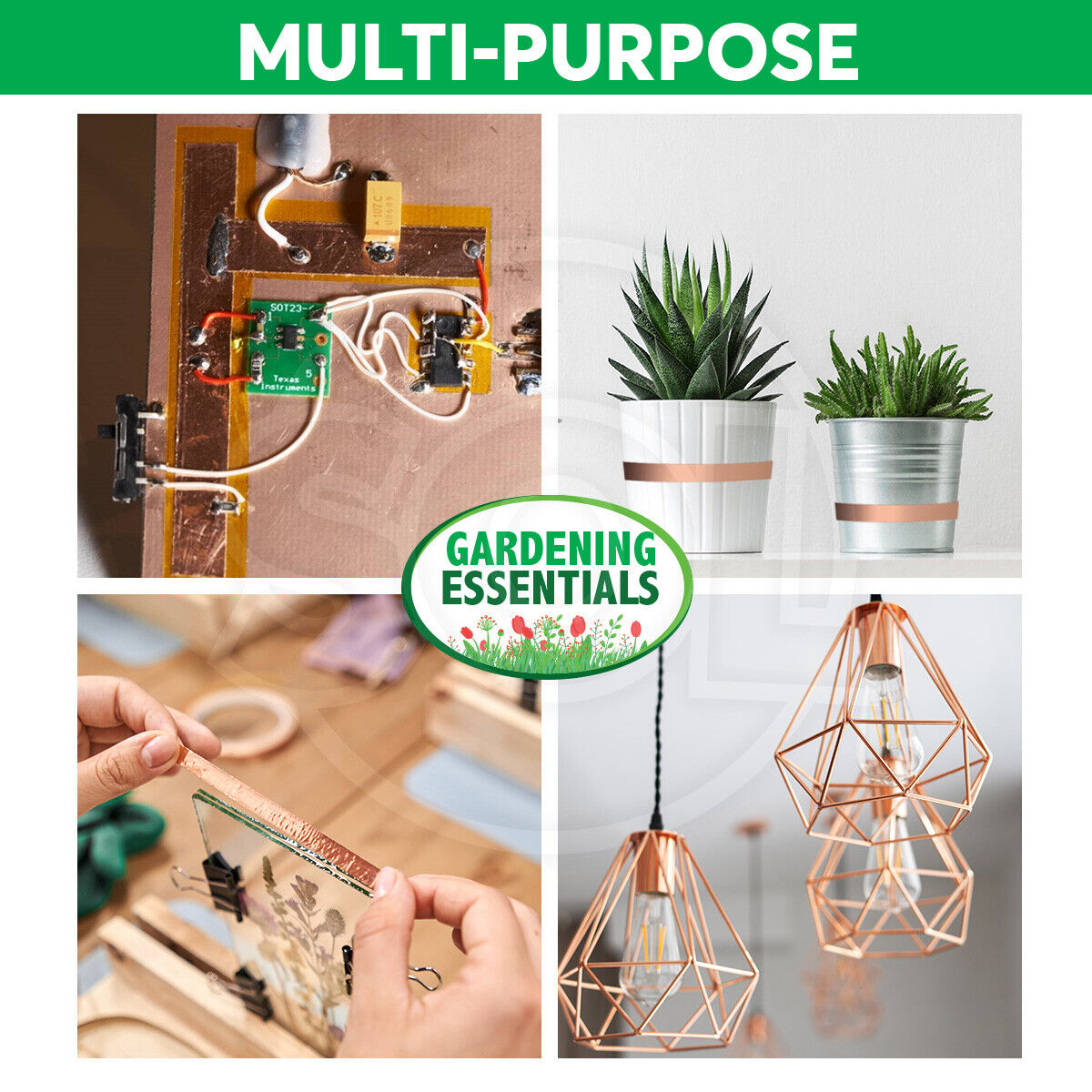 Copper Slug Tape 20MM | Slug Adhesive Repellent | 25M