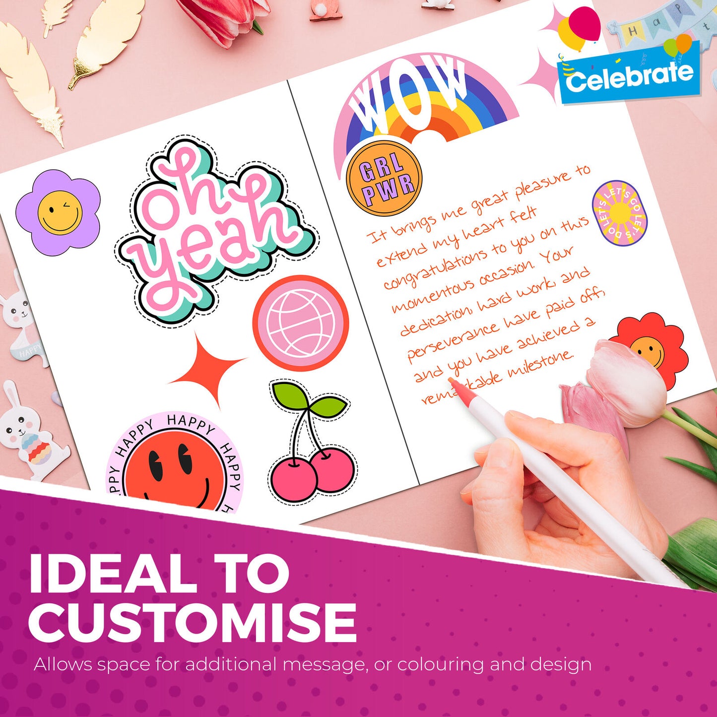 Thank You Cards with Envelopes | A6 Thankyou Notes for Birthday & Wedding | 18 Pack