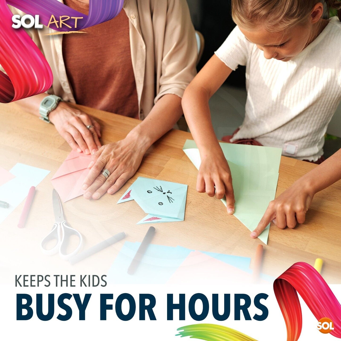 A4 220GSM Coloured Card Mixed Colours | 32 Sheets