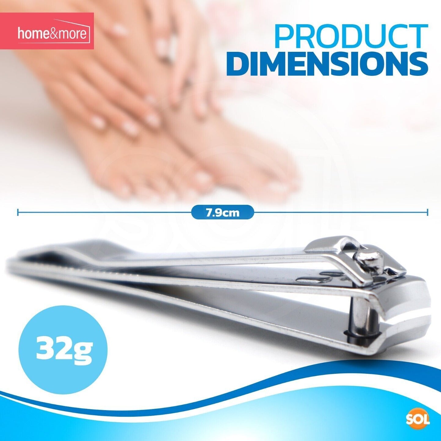 Toe Nail Clippers Heavy Duty Manicure Pedicure Set