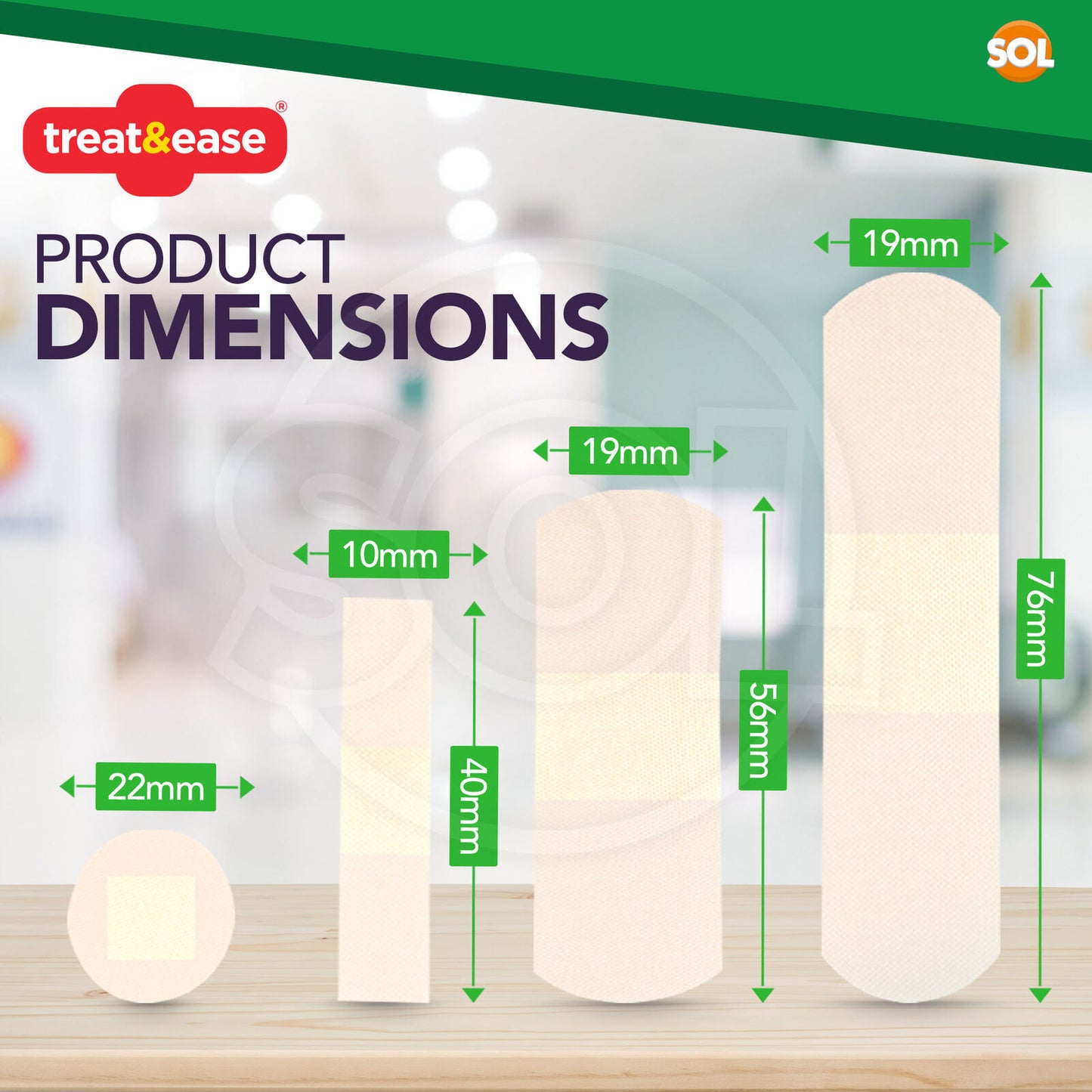 Washproof Plasters Waterproof | Kids & Adults | 110 Pack