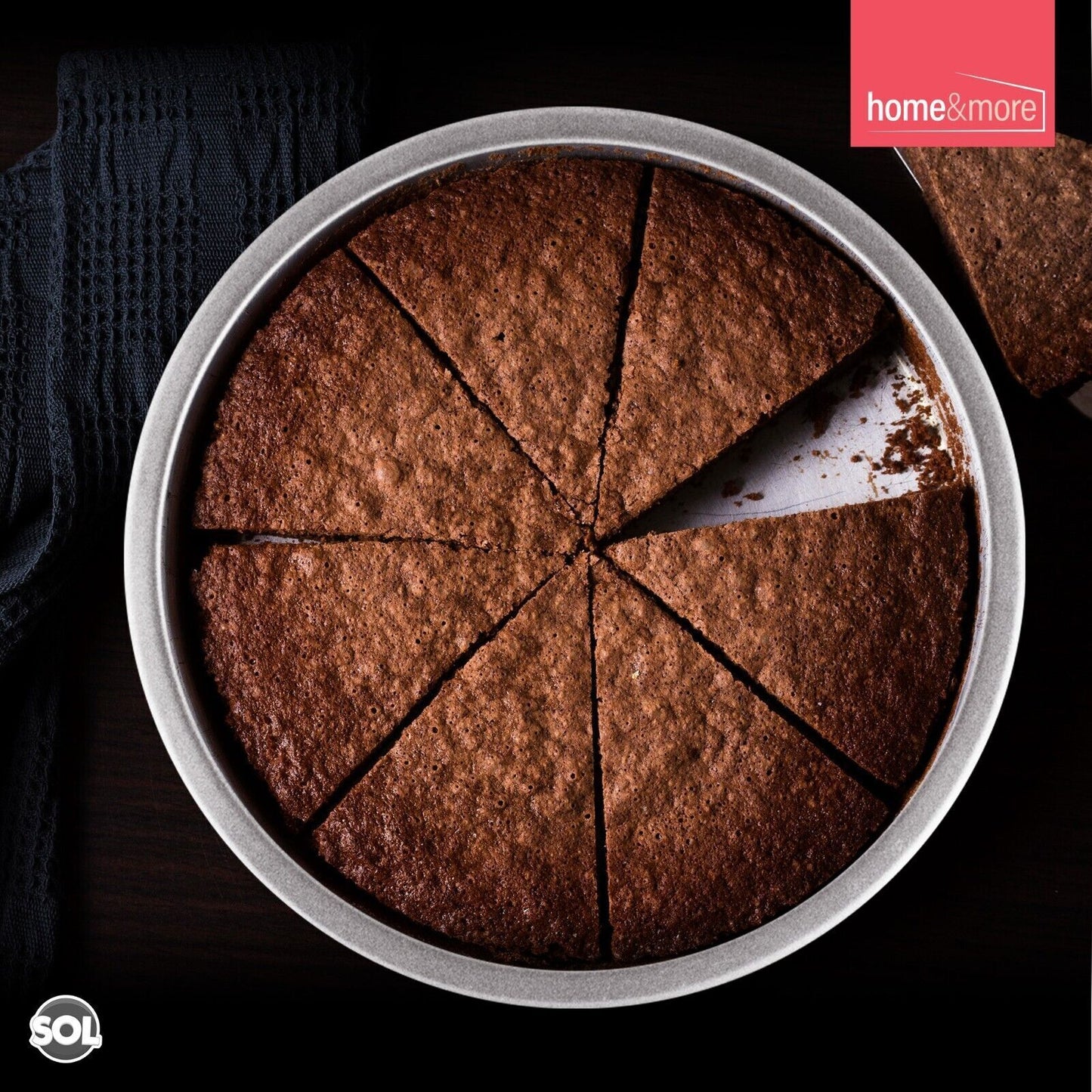 4 Round 8 Inch Cake Tin 20cm | 3.5cm Deep Base Baking Pan Tray Victoria Sandwich