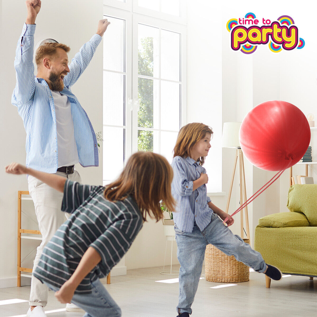 Large Punch Balloons | Party Bag Fillers | Children’s Birthday Loot Toys | 15 Pack