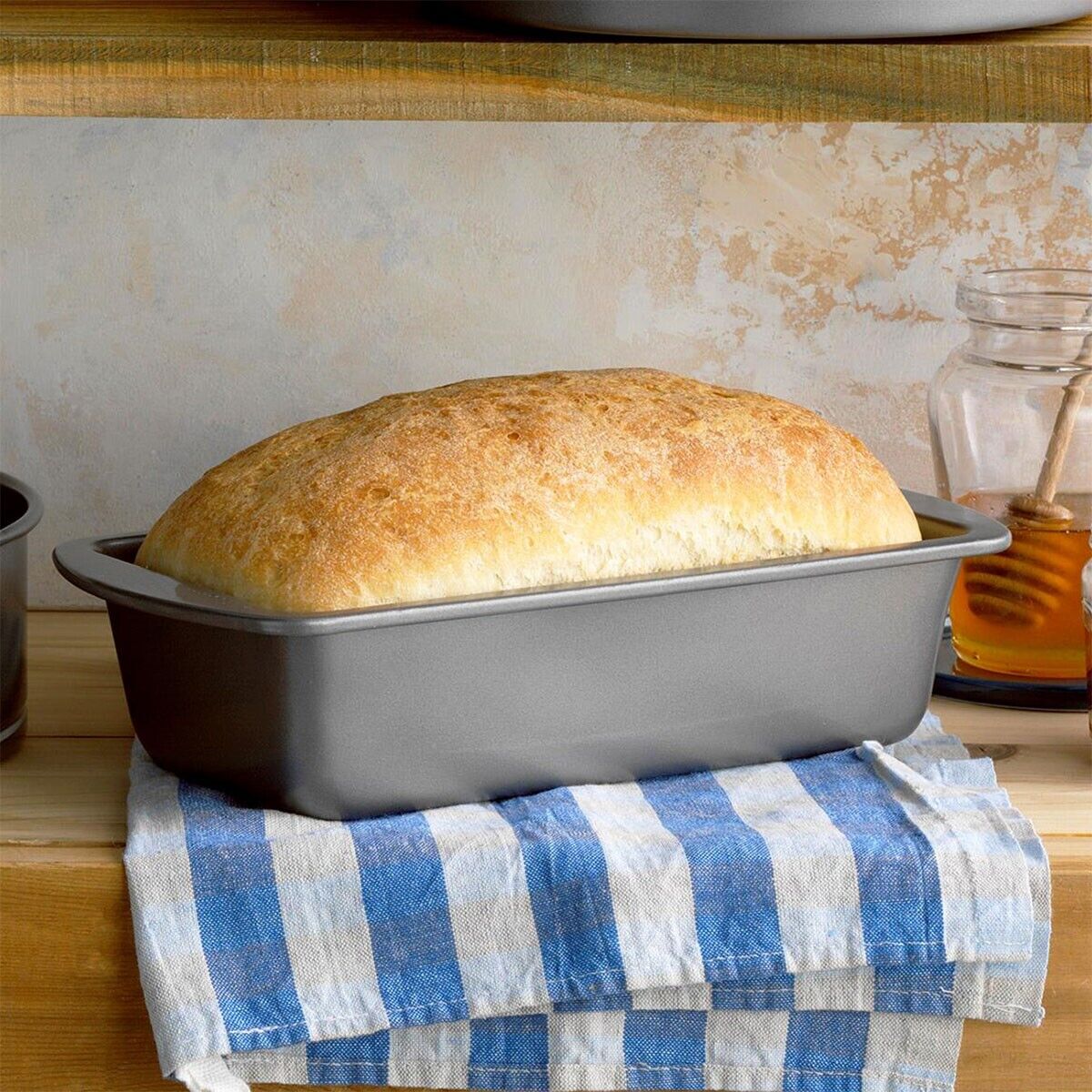 2-4 2lb Loaf Tin Set | 21 x 11 x 6.4 CM Bread Baking Cake Pan Oven Tray Bakeware