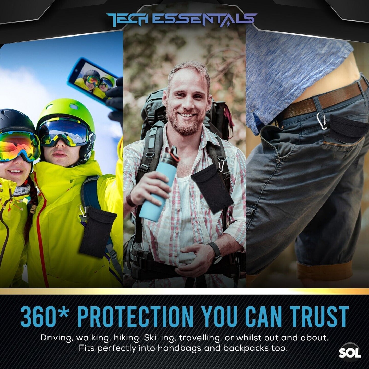 Neoprene Phone Case Sock Cover Pouch | Universal Mobile Up to 6.7 Inch