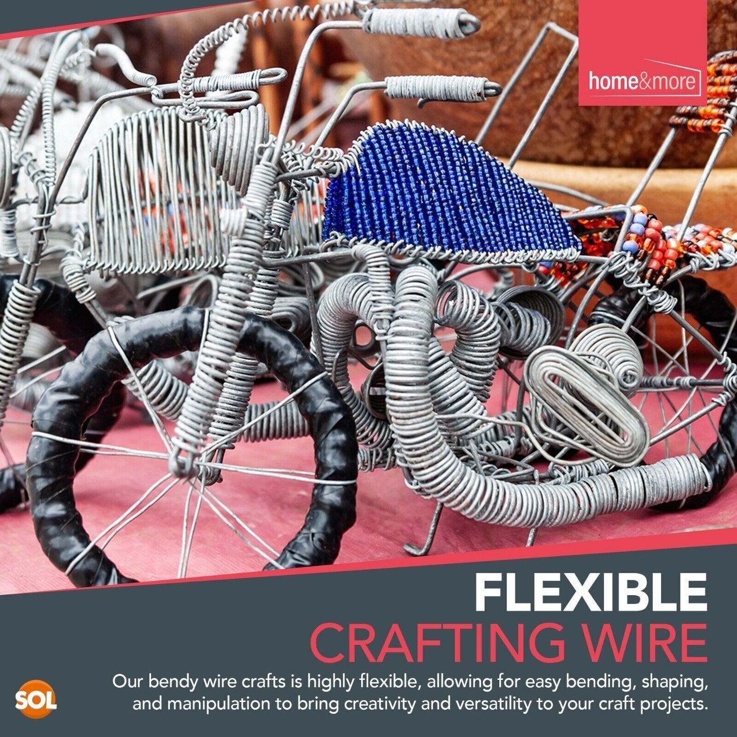 Craft Wire 20 Gauge Aluminium | Jewellery & DIY | 100M