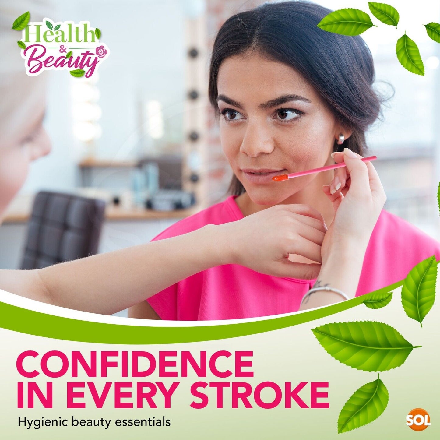 Disposable Lip Brushes Lipstick Gloss Wands | 220 Pack