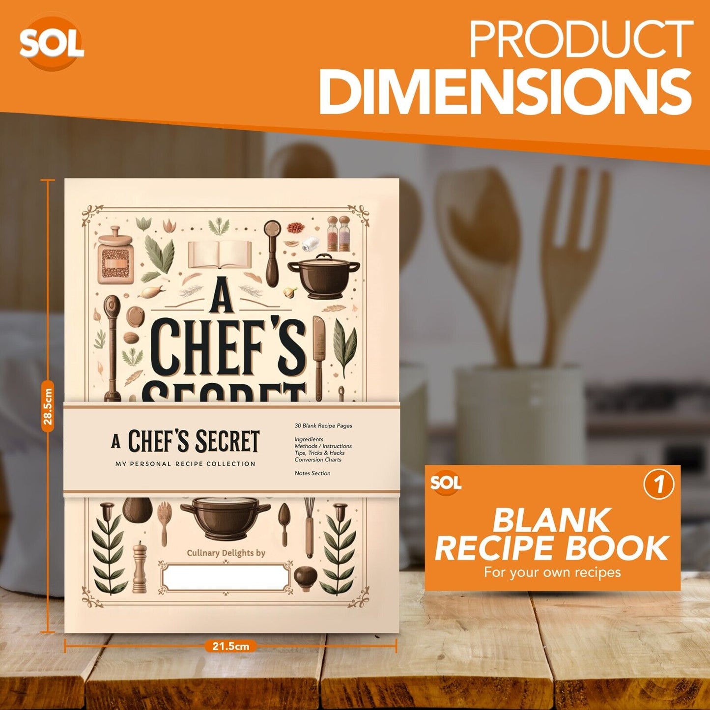 Bank Recipe Book Journal A4 Own Cookbook For Write Your Own Cooking Notebook