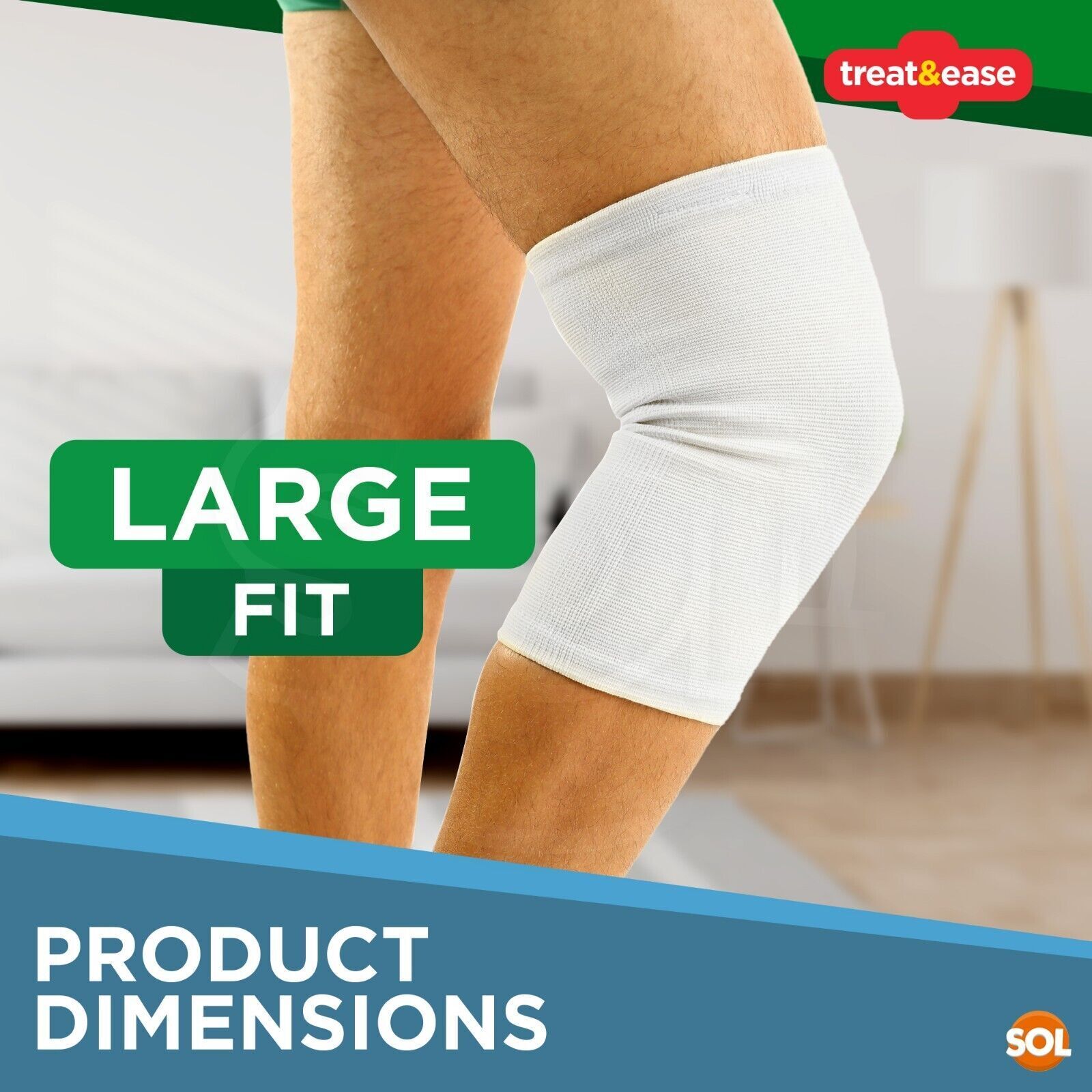 2-4PK Elastic Knee Support Bandage Compression Sleeve Wrap Pair For Pain Relief