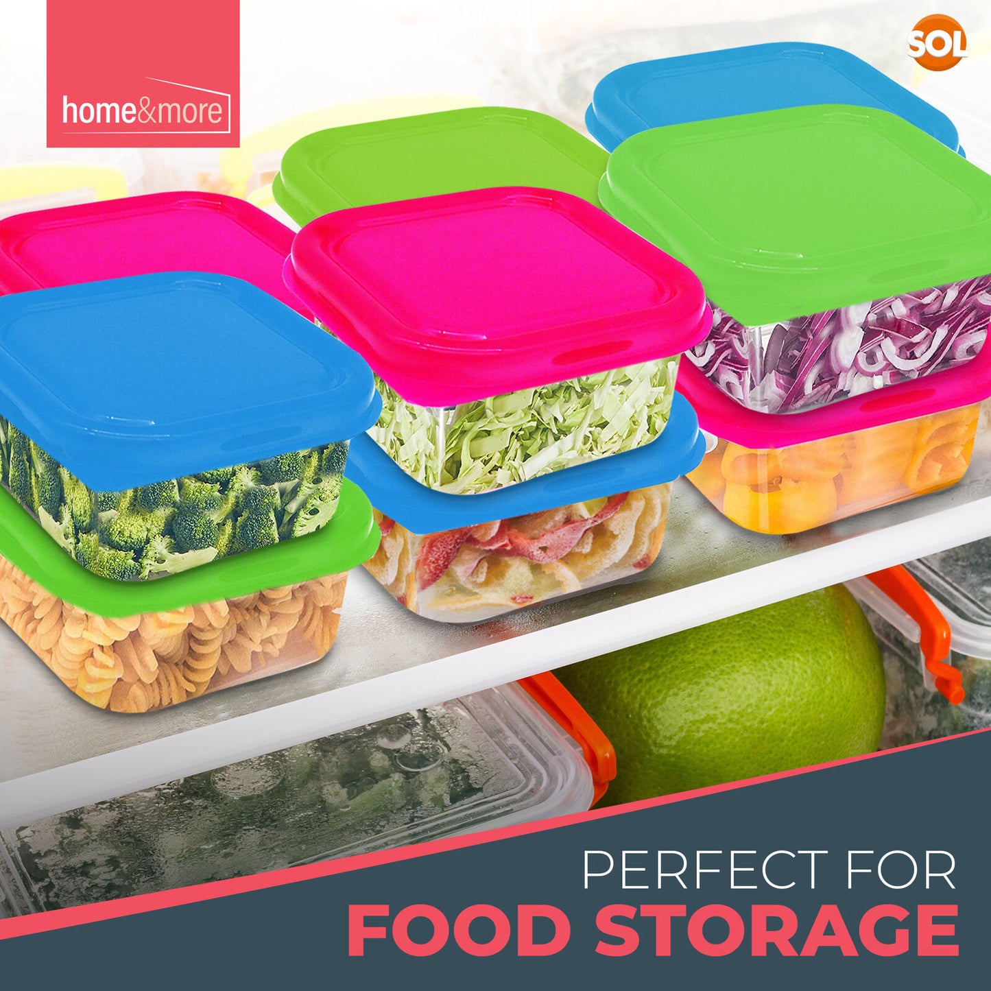 12pk Mini Plastic Storage Containers | Clear small boxes Jewelry box Food Pots
