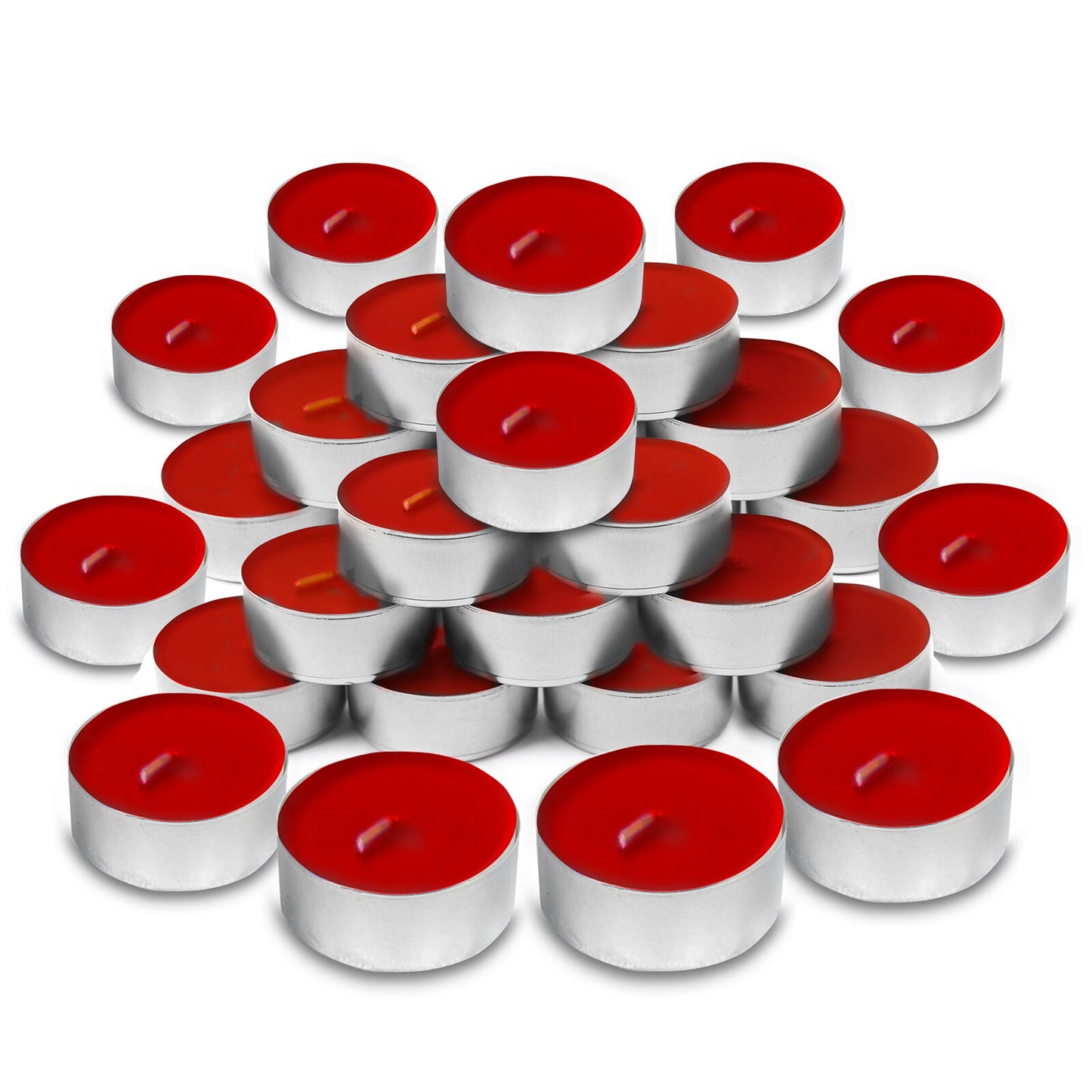 30pk Scented Tea Lights Candles | Various Perfumes 4 Hour Burn Night T Tealights