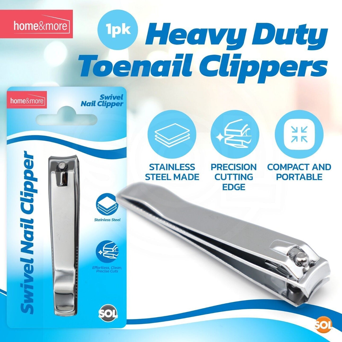 Toe Nail Clippers Heavy Duty Manicure Pedicure Set