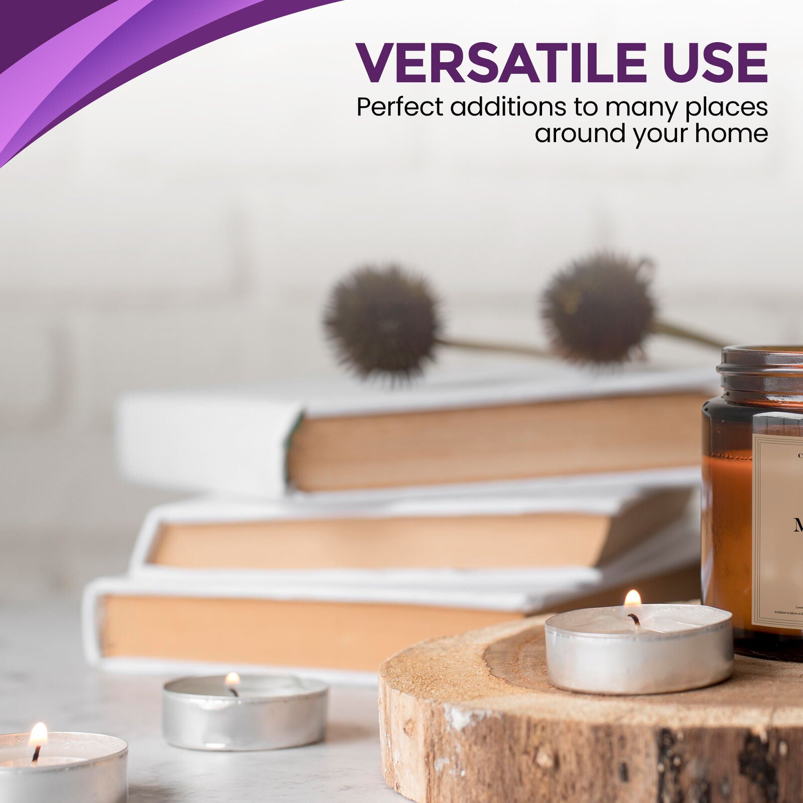 15pk Tea Lights White Unscented Unfragranced Night Candles 3.5 Hour T Tealights