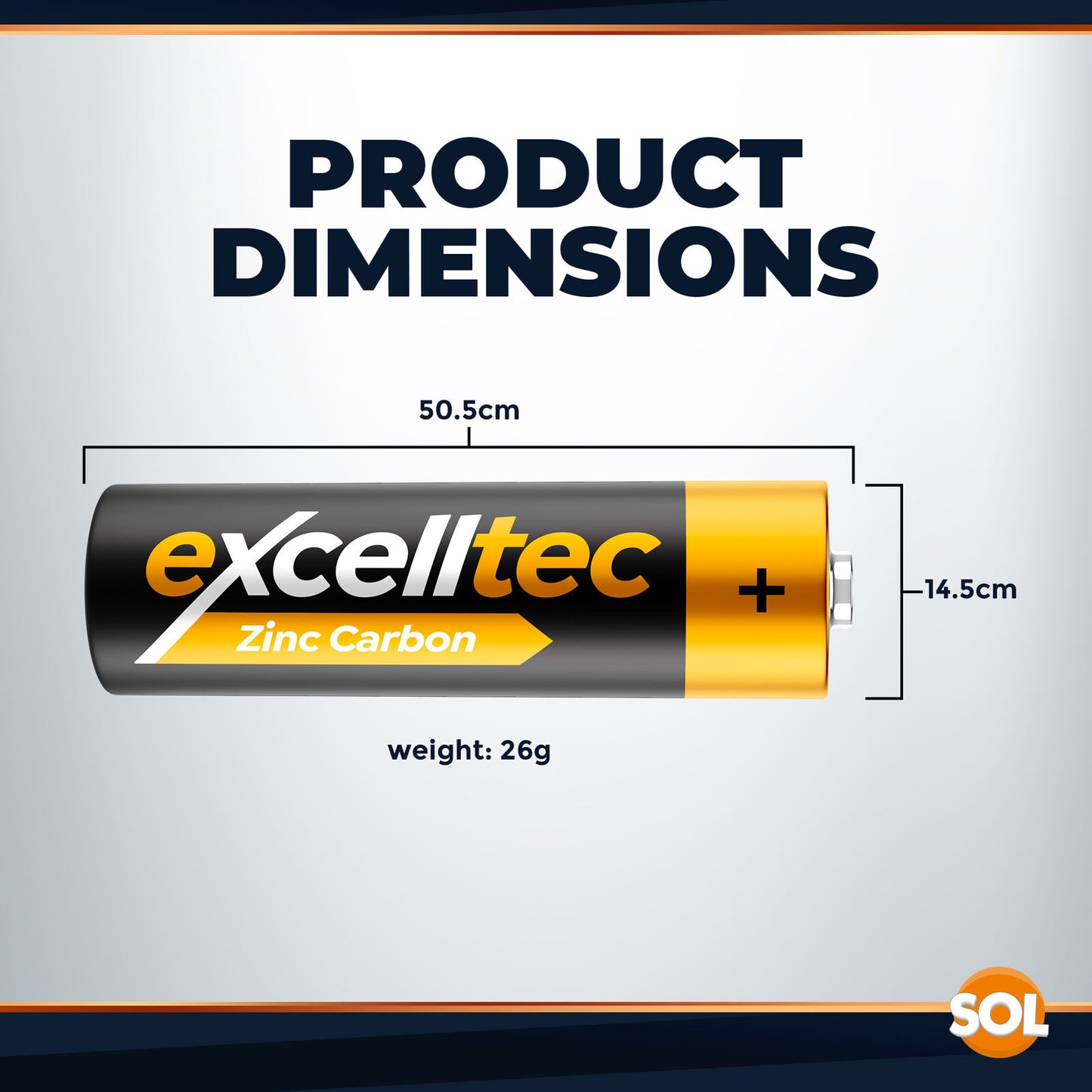 22 Excelltec AA / AAA Batteries | 1000mAh 1.5v Heavy Duty Battery Long Expiry Life
