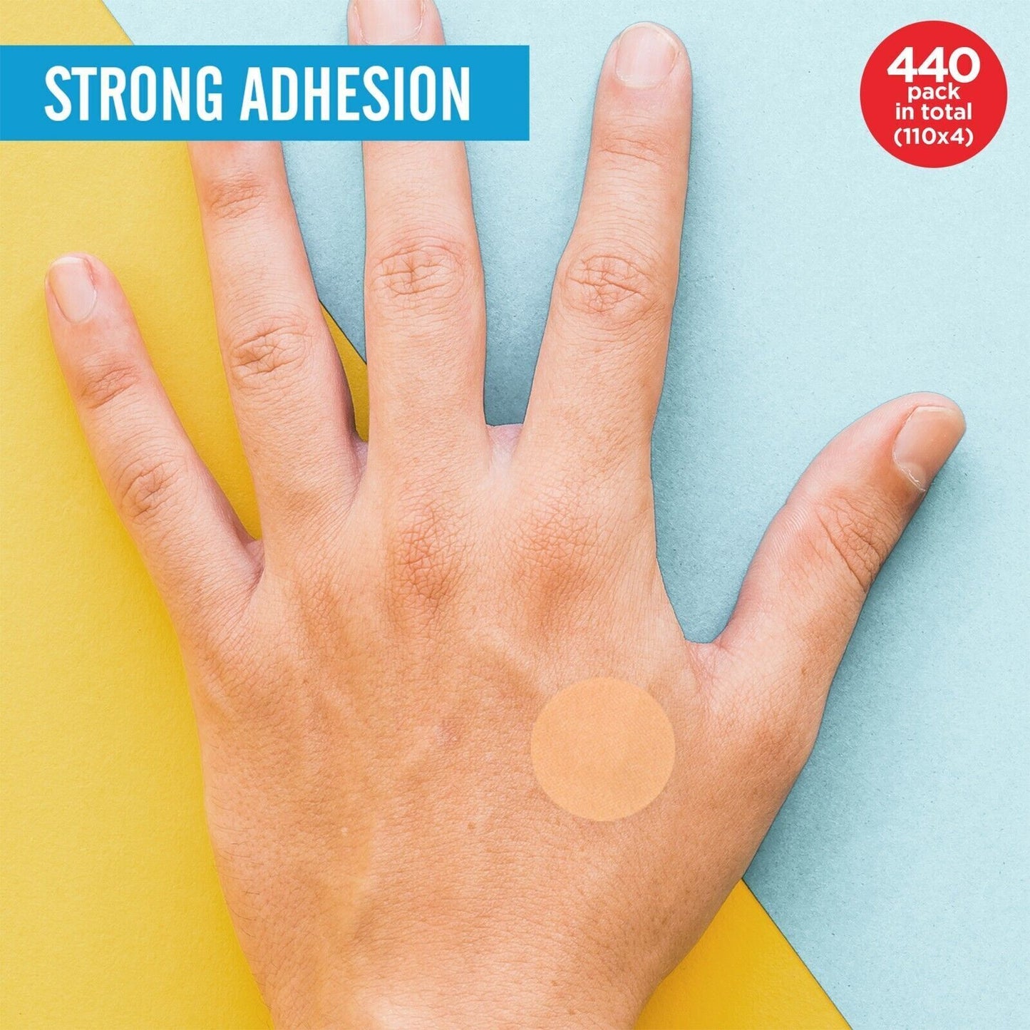 Assorted Fabric Plasters | Flexible Breathable | 440 Pack