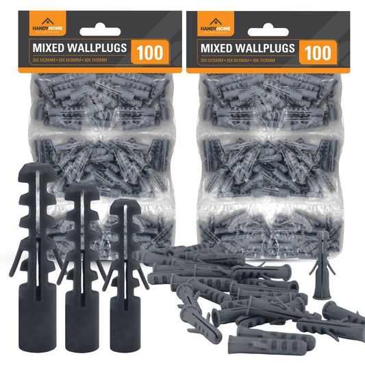 Wall Plugs Plasterboard Assorted Rawl Heavy Duty | 100 Pack