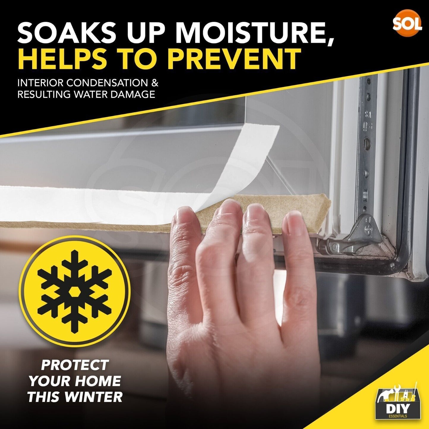 Condensation Drip Strip Window Seal 8M – Absorbs Moisture Fast