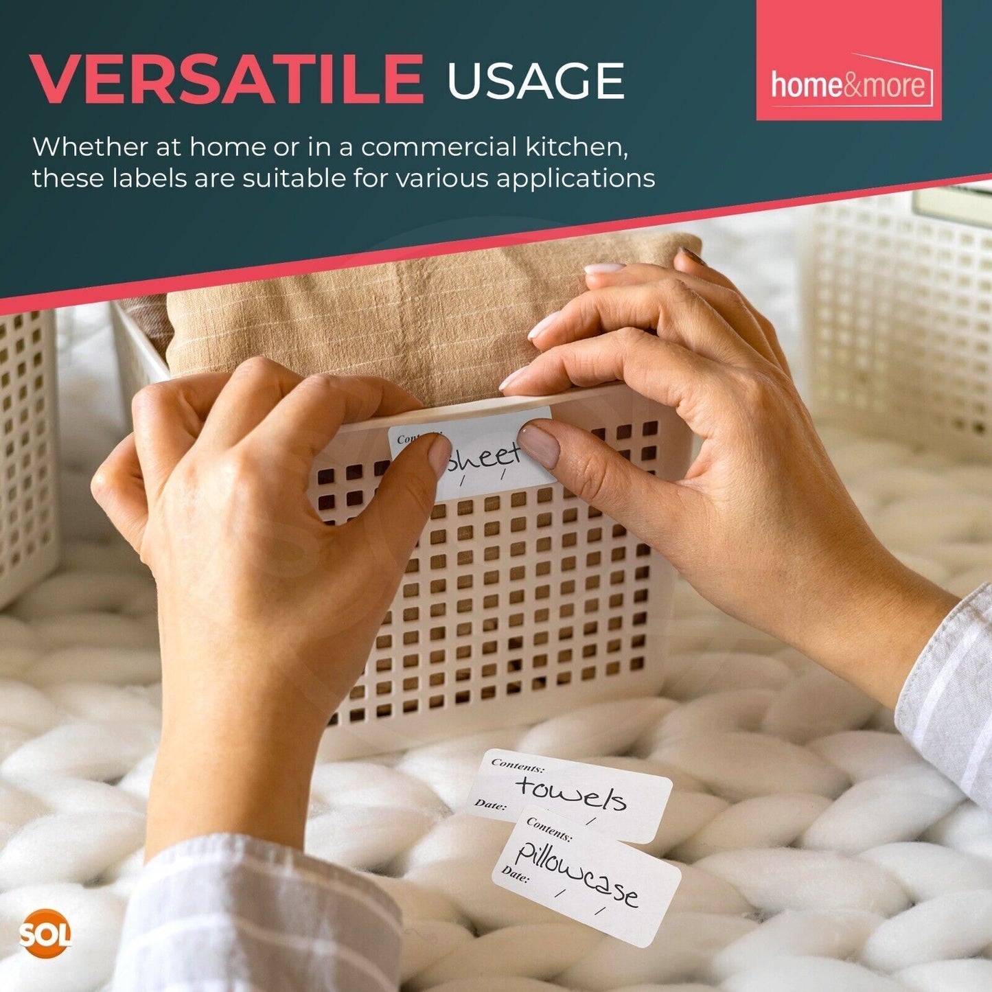 Easy Peel Food Freezer Labels | Removable Write-On Stickers | 150 Pack