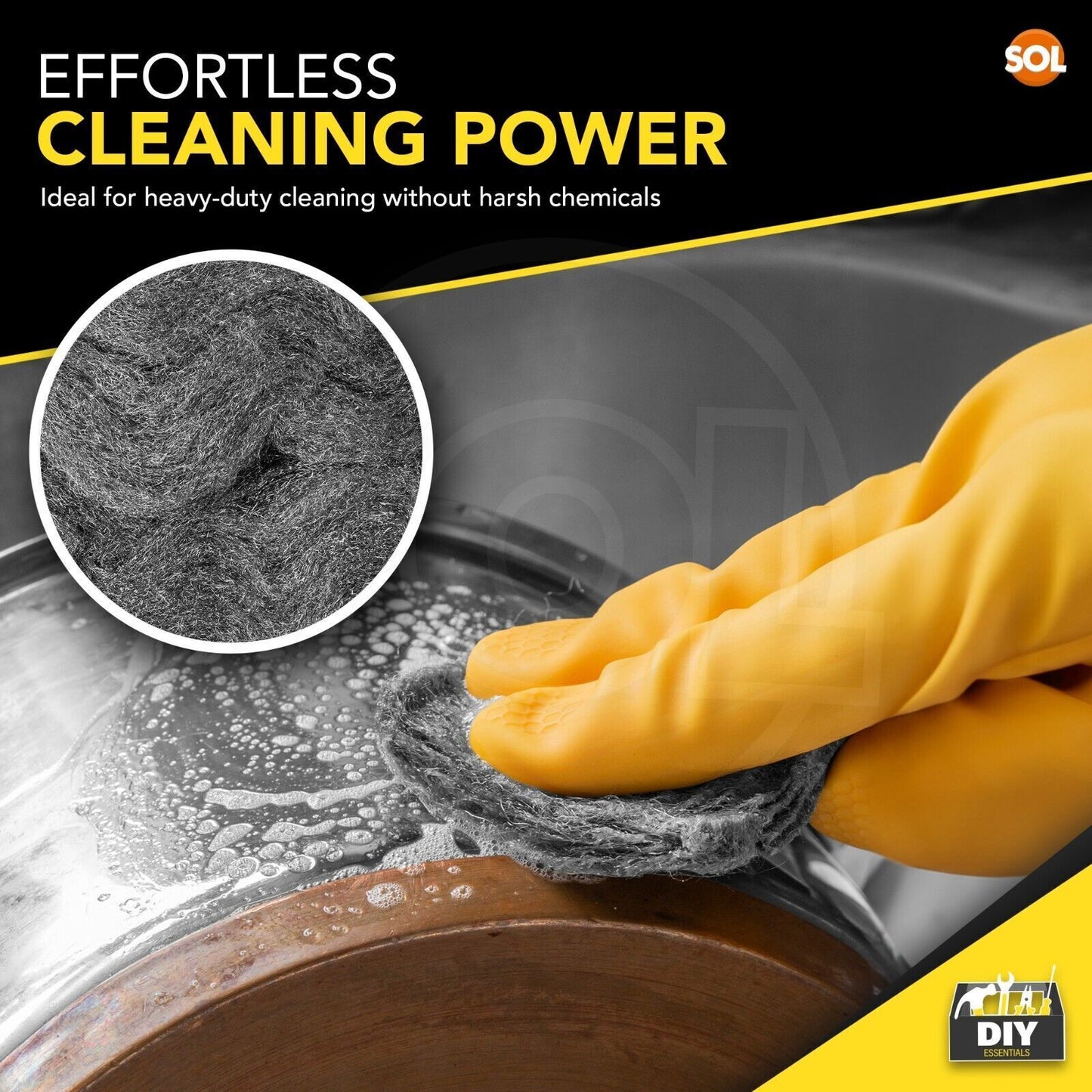 Steel Wire Wool Roll 1M | Grade 0000 1 3 Ultra Fine Medium Coarse | 3 Metres