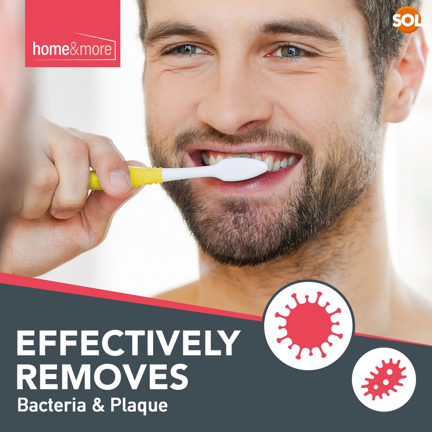8pk Toothbrushes Multipack Soft Bristles Manual Pack Dental Care Oral Hygiene