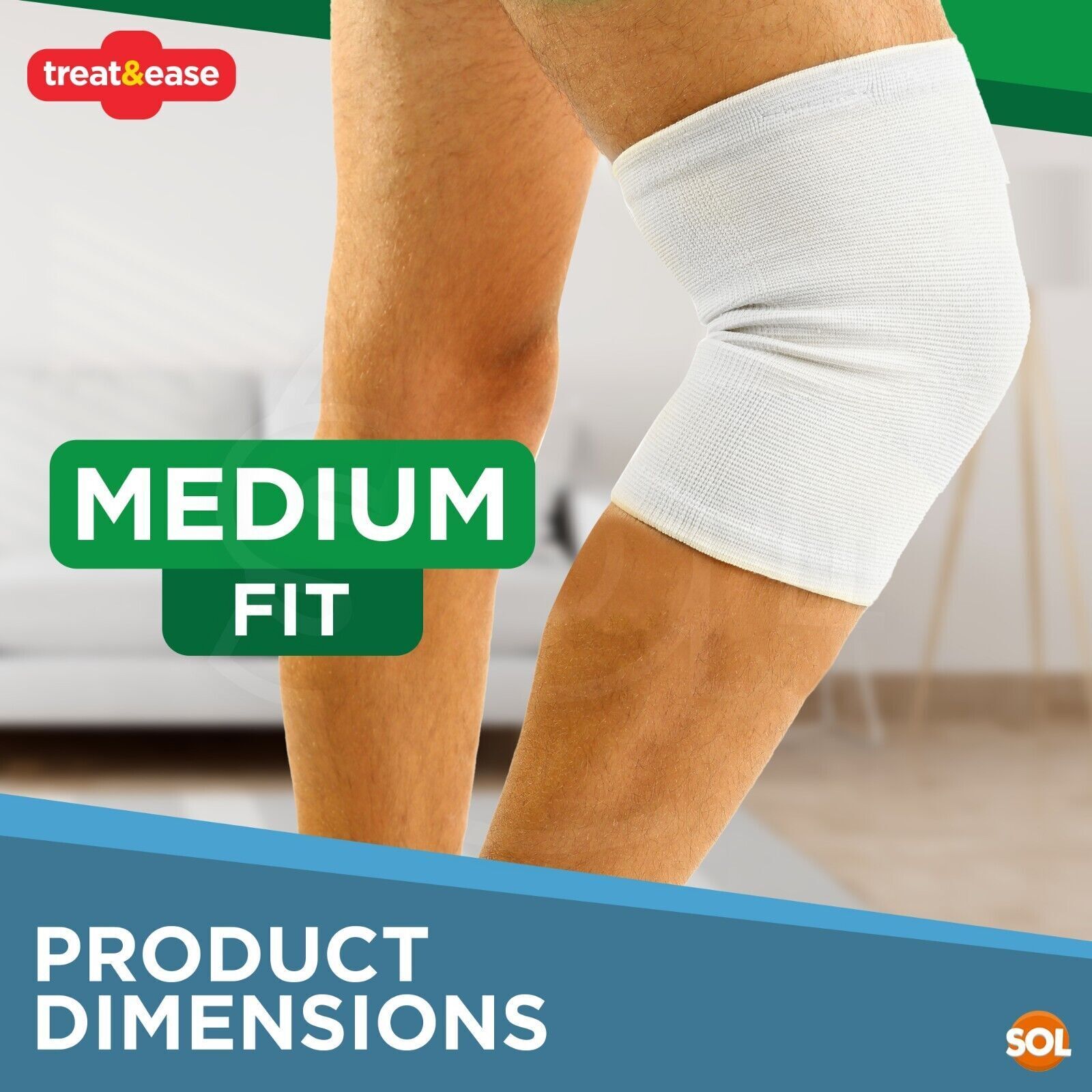 2-4PK Elastic Knee Support Bandage Compression Sleeve Wrap Pair For Pain Relief