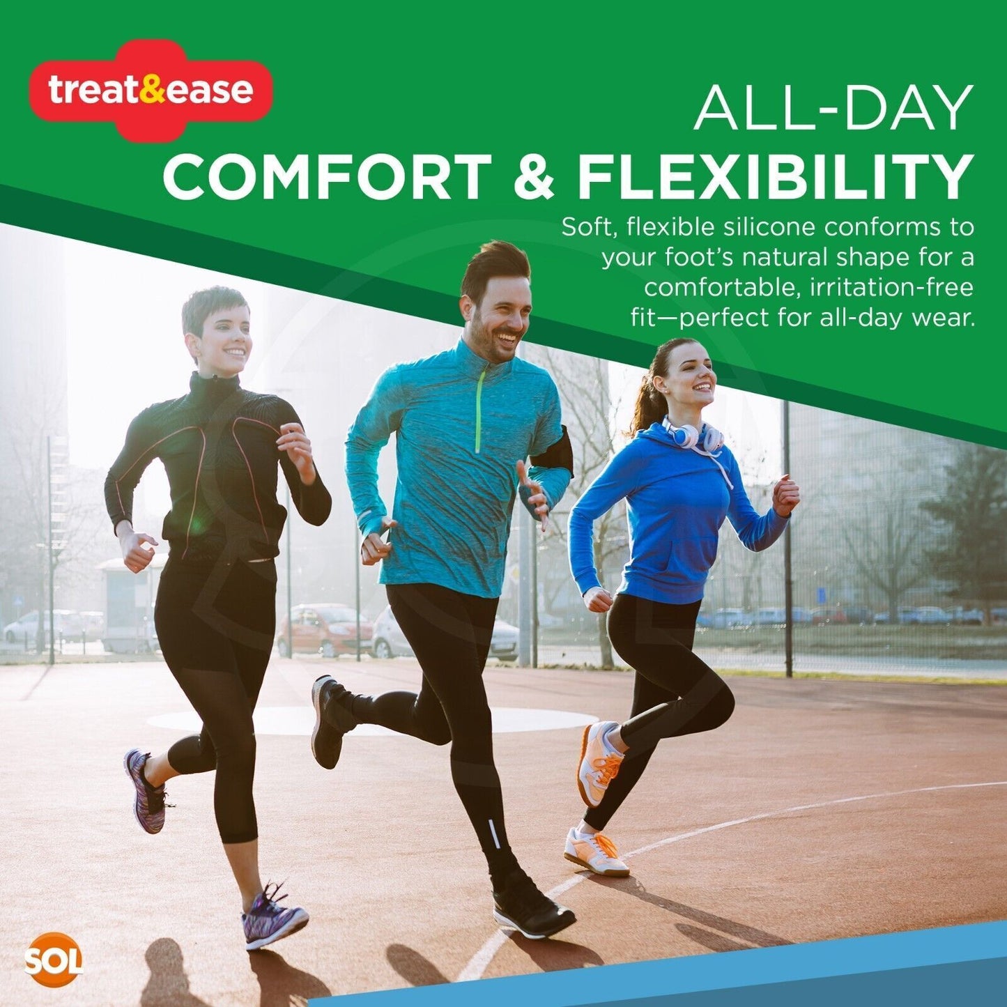 Silicone Toe Separator Gel Spreaders Straightener | 2 Pack