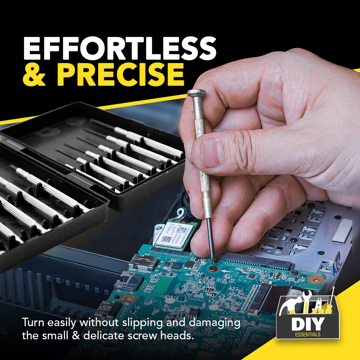 Mini Precision Screwdriver Set | Repair Tools for Electronics & Glasses | 11 piece