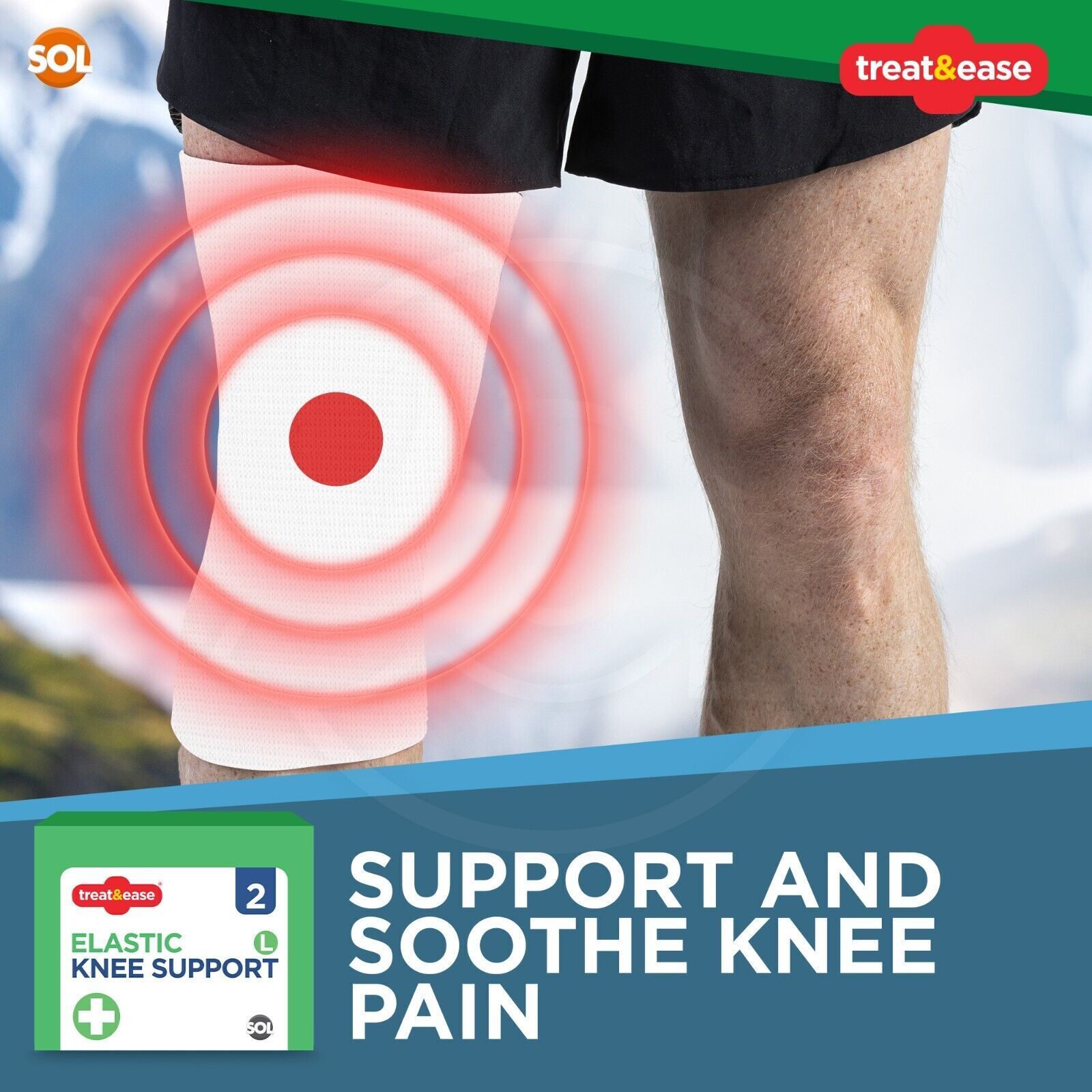 2-4PK Elastic Knee Support Bandage Compression Sleeve Wrap Pair For Pain Relief