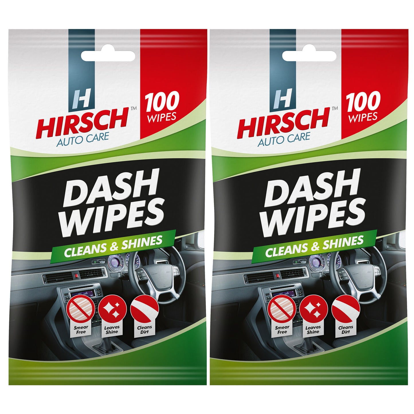 Car Dash Wipes | Gloss Interior Dashboard Cleaner | 200 Pack