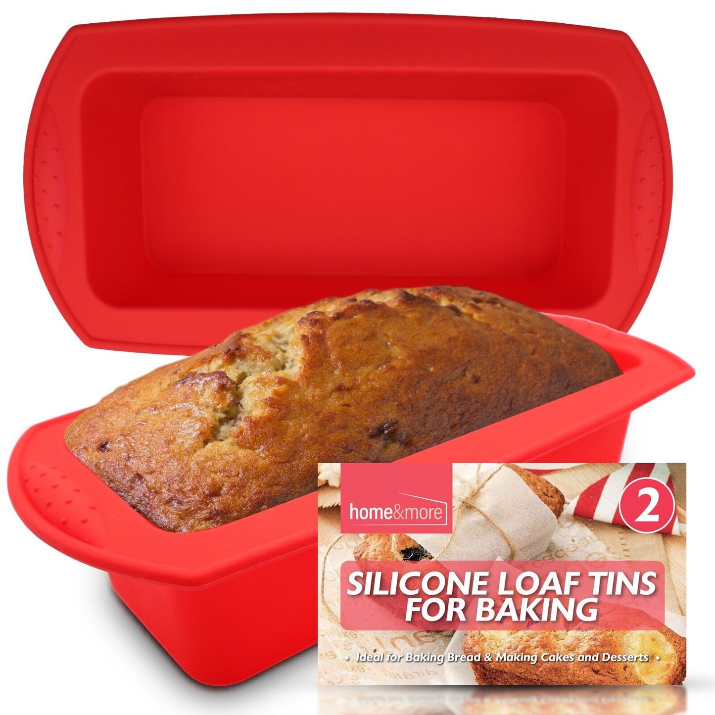 Silicone Loaf Tin Non Stick Bread Cake Mould | 2lb
