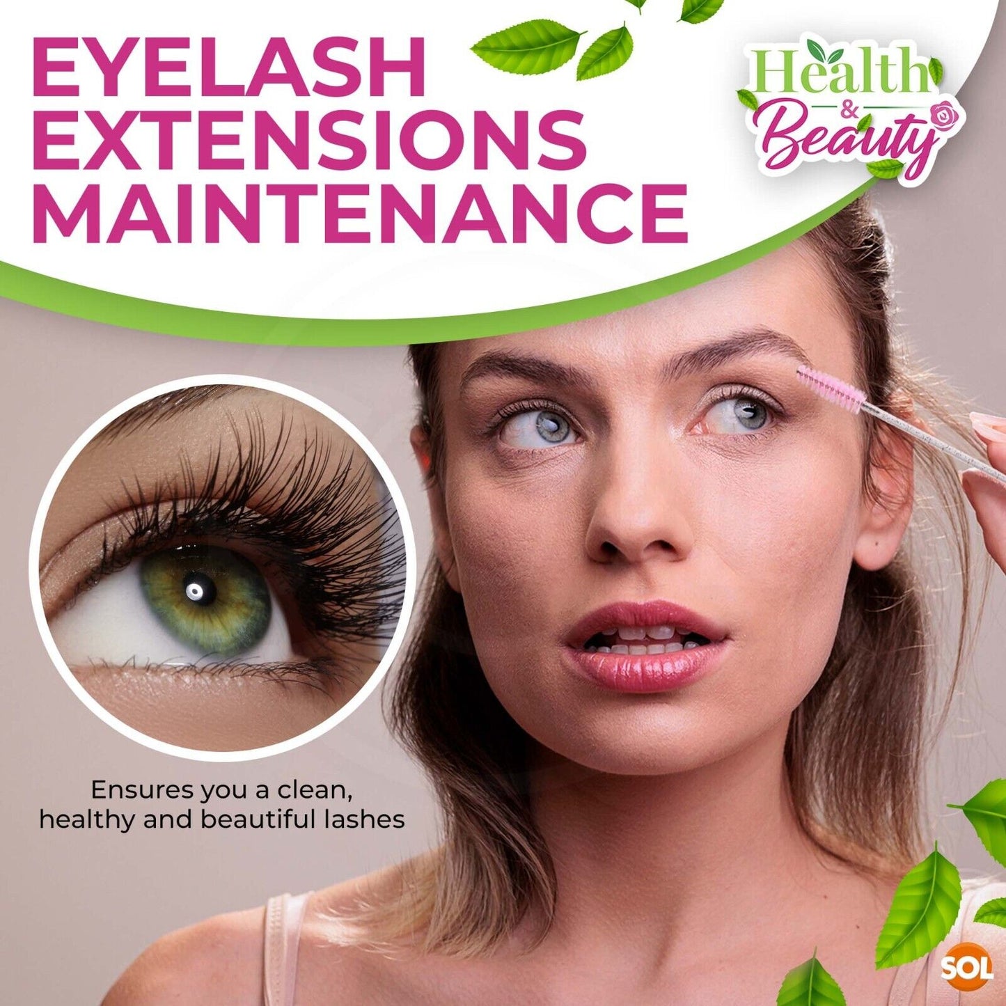 Disposable Mascara Wands Eyelash Brushes Spoolie | 200 Pack