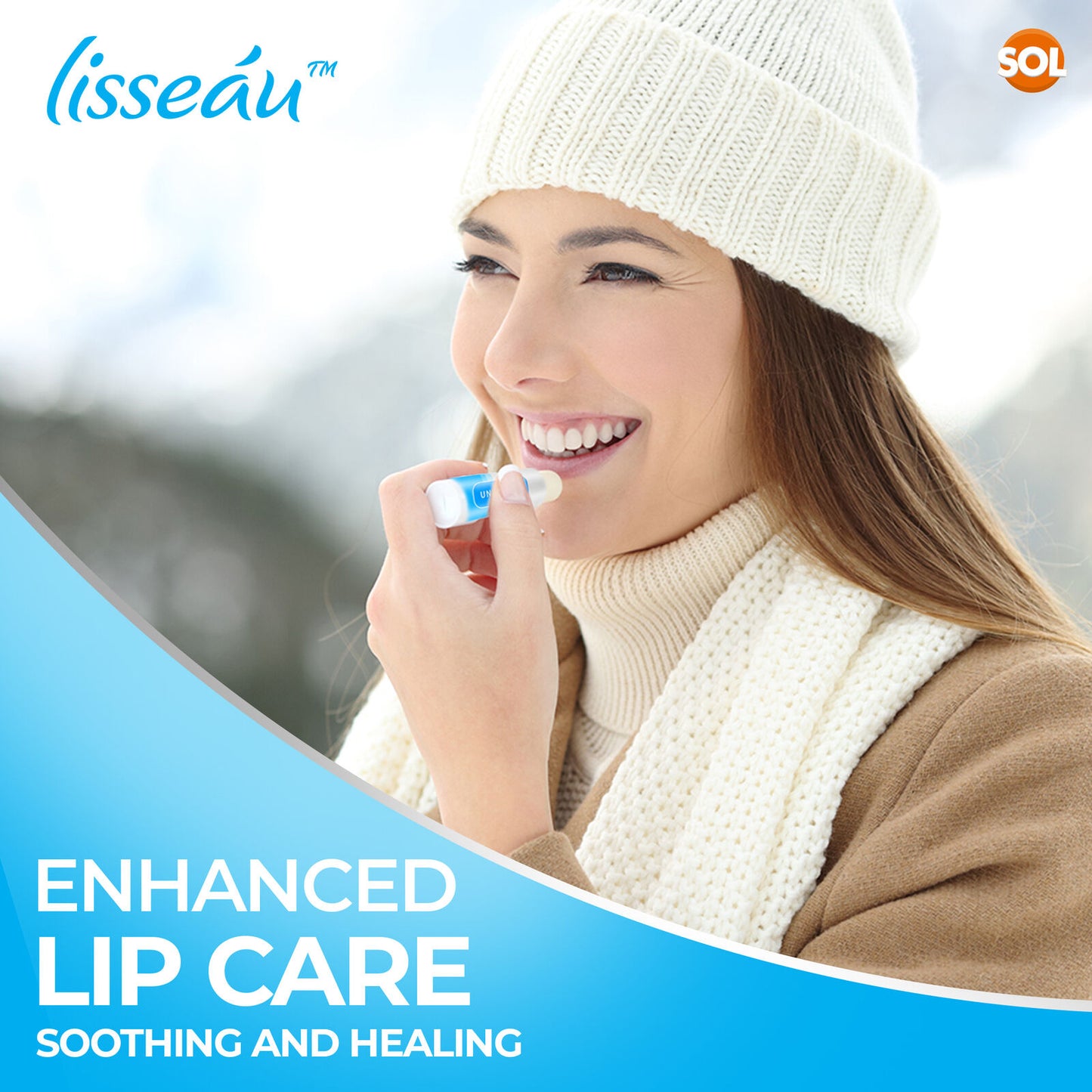 Unscented Lip Balm Set | Moisturising Vitamin E Stick | 7 Pack