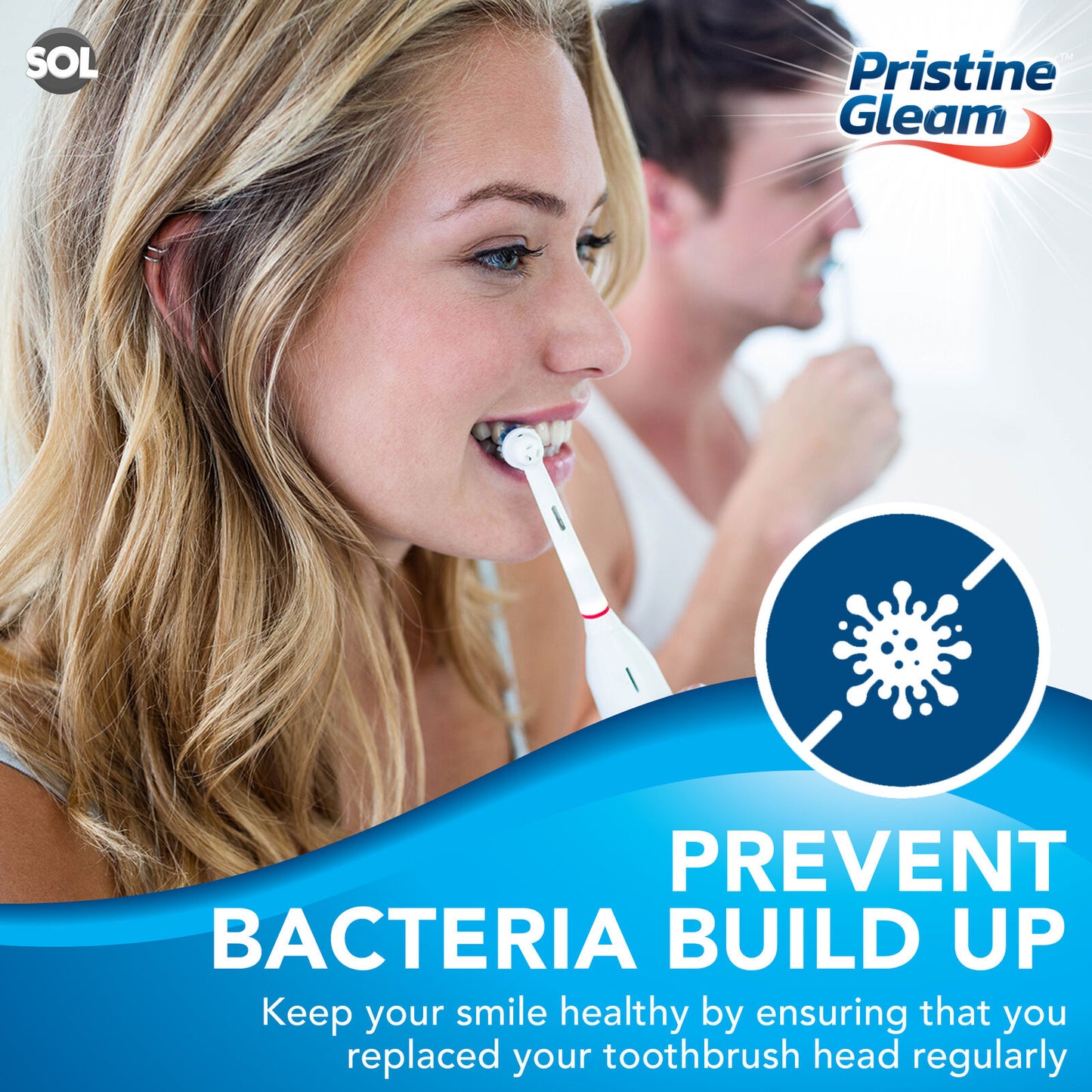 2-16pk Replacement Electric Toothbrush Heads Compatible with Oral B Braun Brush
