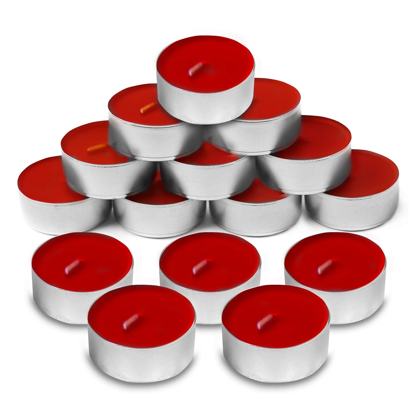 Scented Tea Light Candles | 4 Hour Burn Fragrance | 75 Pack