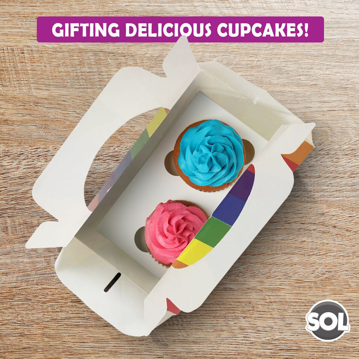 Rainbow Party Boxes | Large Kids Food Lunch Meal | Birthday Loot Gift Bag 20 Pack