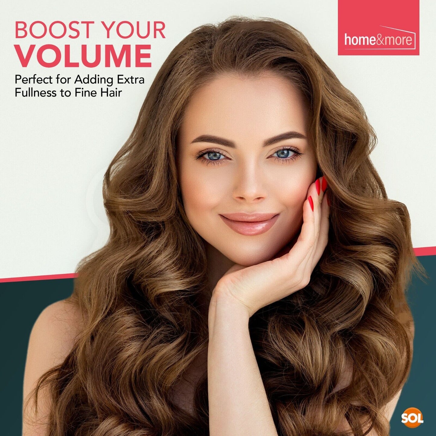 Heatless Hair Rollers Pink | Self Grip Curlers for Bouncy Waves | 4 Pack