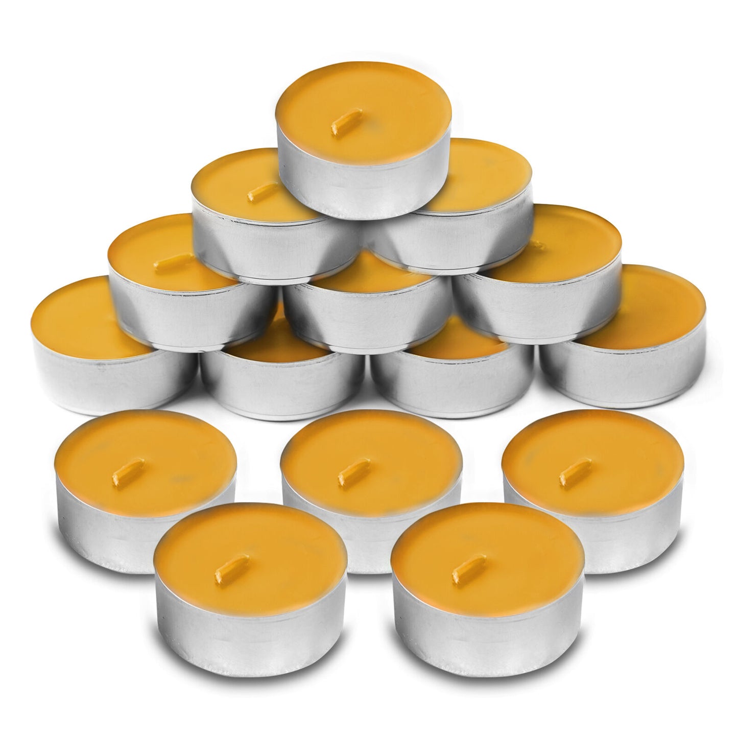 Scented Tea Light Candles | 4 Hour Burn Fragrance | 75 Pack