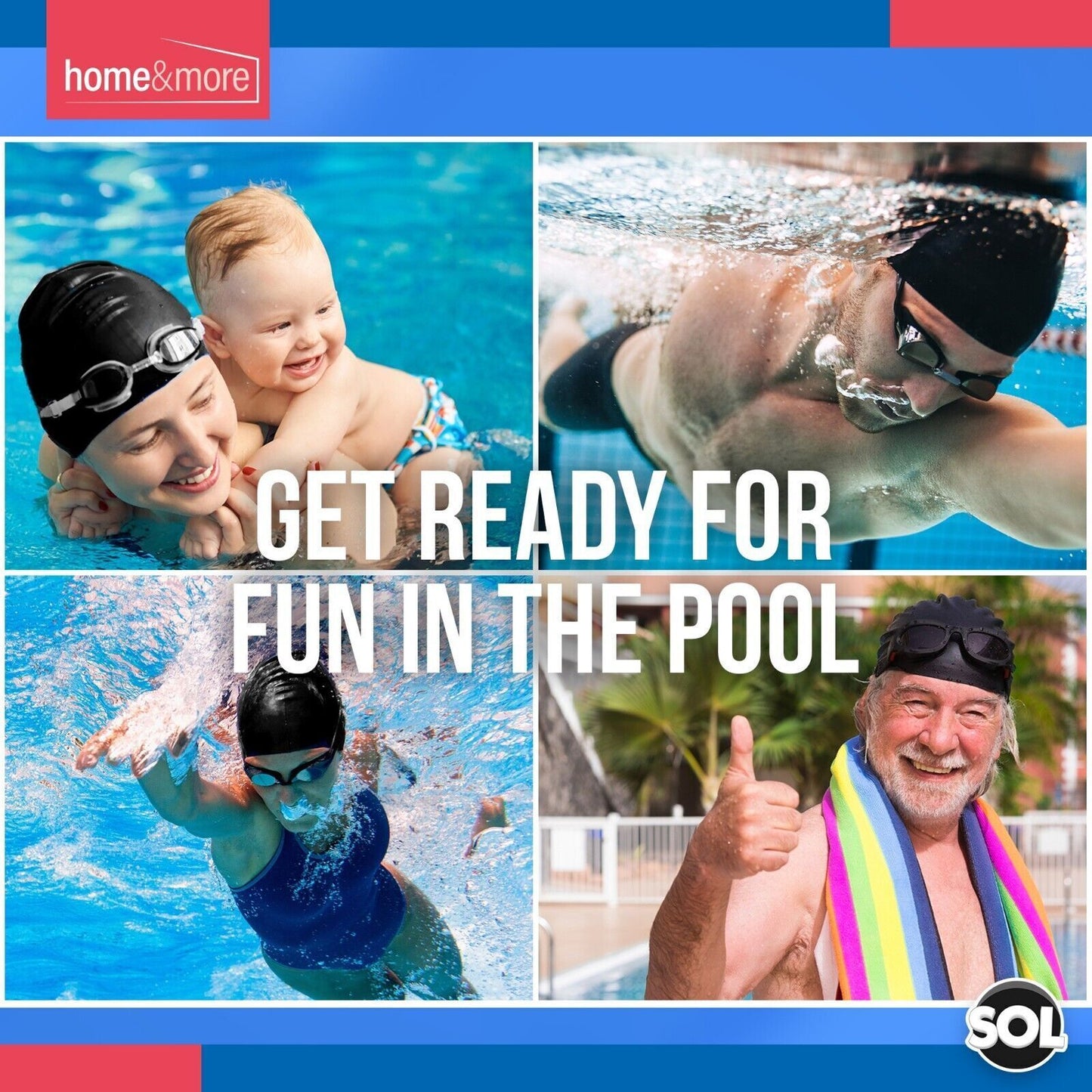 Black Silicone Swimming Cap Adult Waterproof Unisex