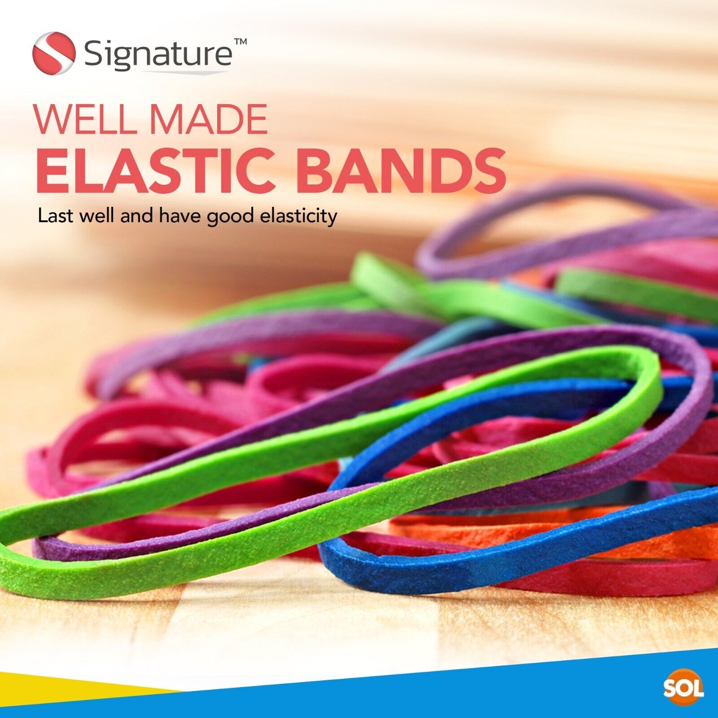 Rubber Band Balls Assorted Colours Elastic Bands | 3-6 Pack
